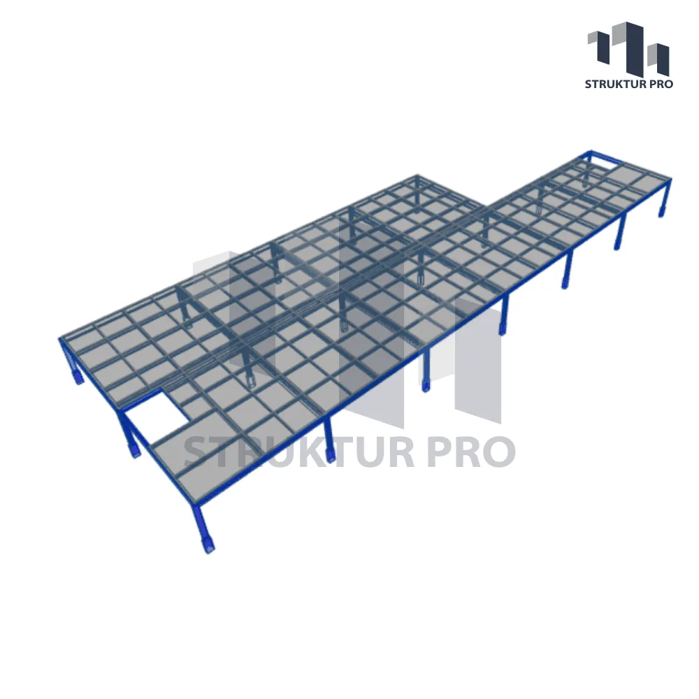 Perkuatan Struktur Gudang - Cikarang